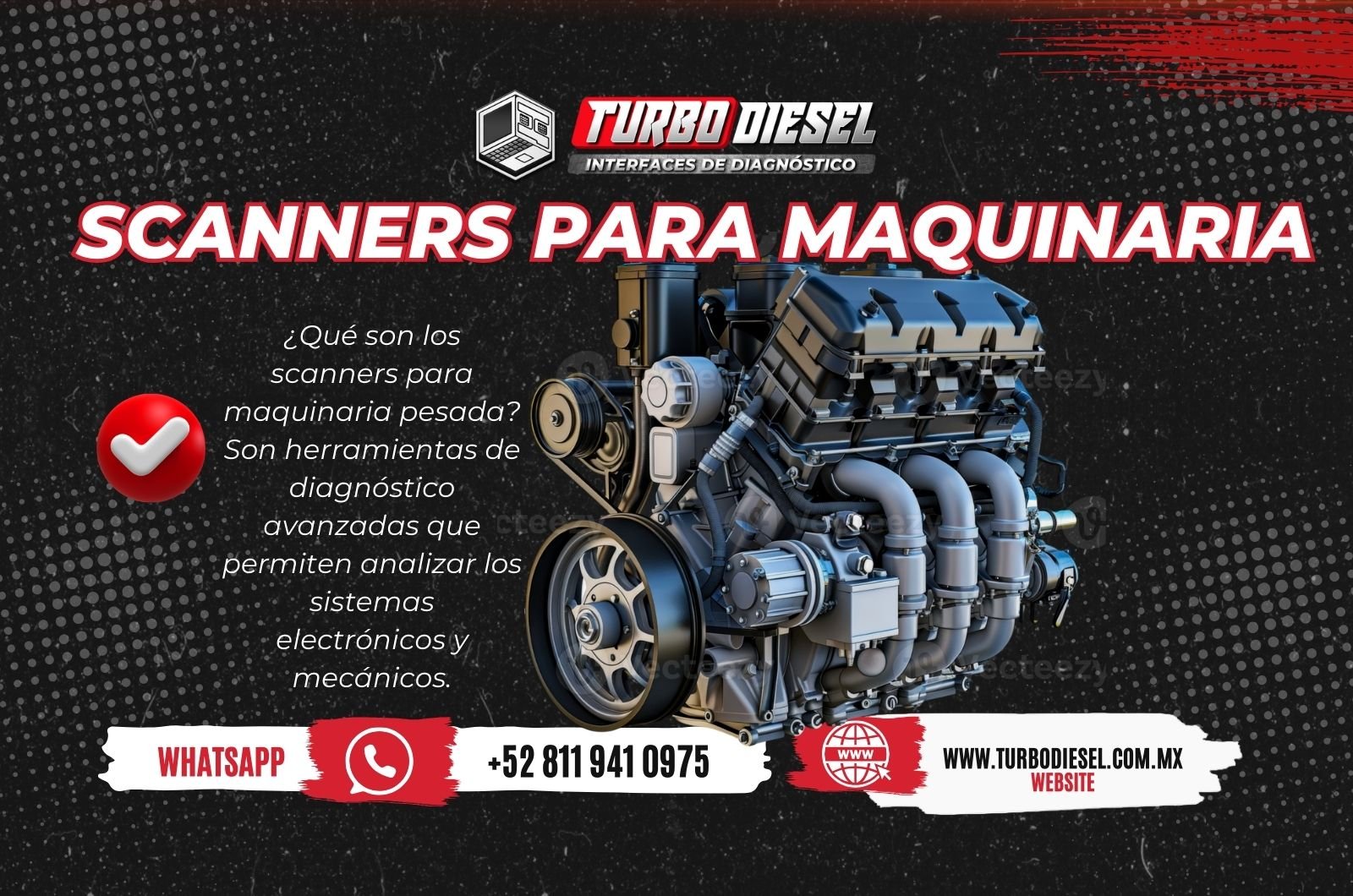 Scanners para maquinaria pesada